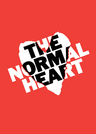 normal heart broadway poster